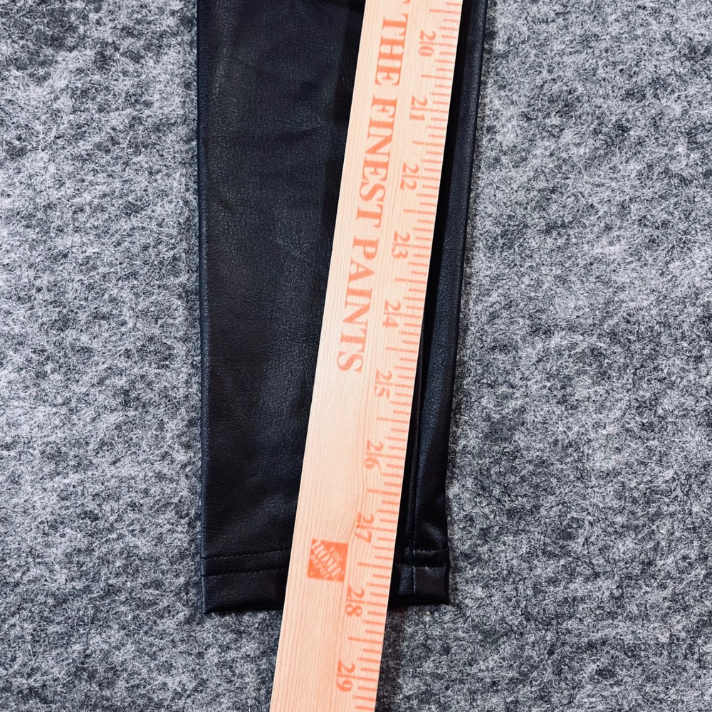 OFFLINE by Aerie Faux Leather Leggings Womens XS Black Real Luxe Hi-Rise Edgy - Picture 10 of 10